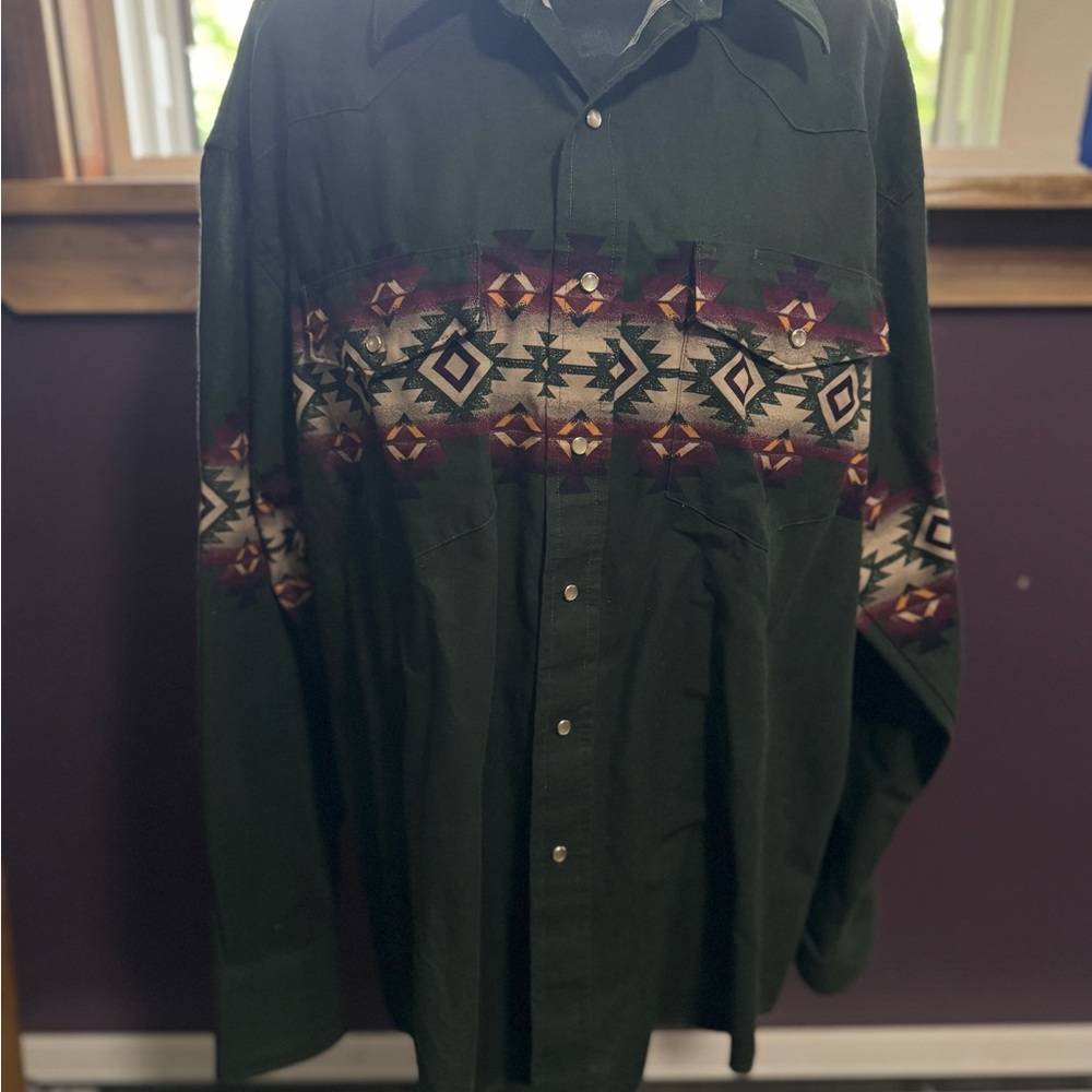 Wrangler Western Pearl Snap Shirt